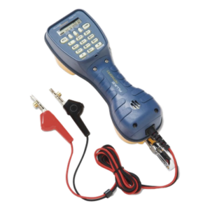FLUKE NETWORKS 52801001 – Test Set para Líneas Telefónicas / Pantalla LCD Radiante / Teclado Fosforescente / Altavoz Bidireccional / Protección DataSafe Pro
