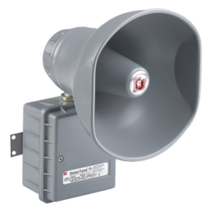 FEDERAL SIGNAL INDUSTRIAL 300GCX-120 – Altavoz amplificado / 15W / Ubicaciones peligrosas / 120 Vca / 110 dB a 10 pies / IP66 e IP69K