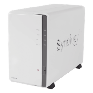 SYNOLOGY DS120J – Servidor NAS de 1 Bahías / Hasta 16 TB / Servicio Nube Gratis (P2P) / Administración Remota y Respaldo Programado