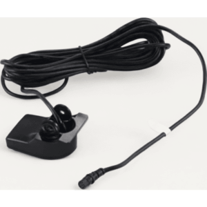 GARMIN 10-10249-20 – Transductor de Montaje en Espejo de Popa / Frecuencia Dual 77-200 kHz / Potencia 500 W / Profundidad Máxima 274 m (900 ft) / Haz 45-15° / Conector 4 Pines