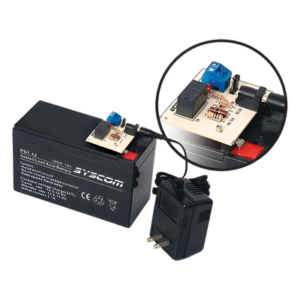 EPCOM INDUSTRIAL SCAR-4A – Fuente de Respaldo con Relevador para Equipos de Bajo Consumo de Energía (Requiere Batería PL4.512)