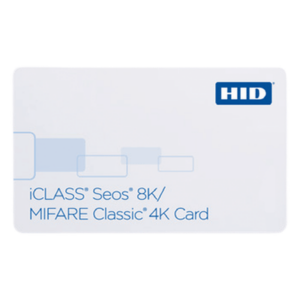 HID 5806PNGGANN4 – Tarjeta de Acceso Dual / 13.56 MHz / SEOS 8K + MIFARE Classic 4K / Composite PVC-PET / -40°C a +70°C