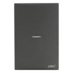 JWJ JTL-G7701 – Placa con Interruptor Sencillo / 10 A / 127 V / 60 Hz / 4.33 in x 4.33 in