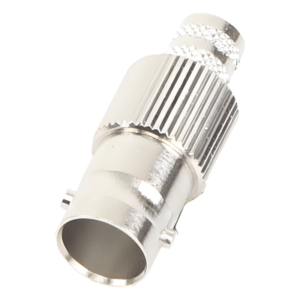 RF INDUSTRIES,LTD RFB-1724-Q – Conector Coaxial BNC Hembra / 75 Ohm / Anillo Plegable / RG-6/U / Níquel-Oro-Teflón / 25 mm