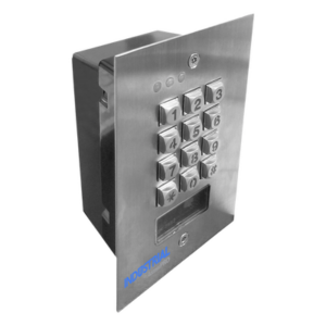 AccessPRO Industrial PROKEYPAD2V2 – Teclado de Control de Acceso / Antivandálico / 1,200 Usuarios / 3 Relevadores / Salida Wiegand / Lector de Proximidad / Empotrable