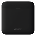 HIKVISION DS-PWA48-E-WB/BLACK – Panel de Alarma Inalámbrico / 48 Zonas / Wi-Fi y Ethernet / Batería 12 h / Tecnología Tri-X y CAM-X / Color Negro