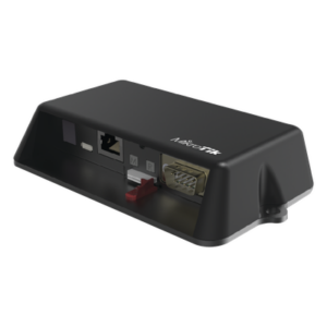 MIKROTIK RB912R-2ND-LTM-KIT – (LtAP mini LTE) Modem 4G(LTE) para SIM, con Wi-Fi 2.4 GHz, Para uso en vehículos, c/puerto fast ethernet, 2 SIM, Bandas(1,2,3,7,8,20,38,40)