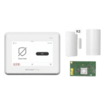 HONEYWELL HOME RESIDEO PROA7FAWPM – Kit de Alarma / Panel Táctil 7 Pulgadas / 250 Zonas / WiFi y Z-Wave Plus / PIR 12 x 17 m (39.4 x 55.8 ft) / 2 Contactos Magnéticos / Sirena 85 dB