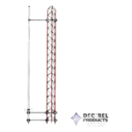 ANDREW / COMMSCOPE ASPR-614 – Montaje lateral / Ajustable 45-210 cm (1.5-6.9 ft) / Acero inoxidable / Diámetro 25.4-73 mm