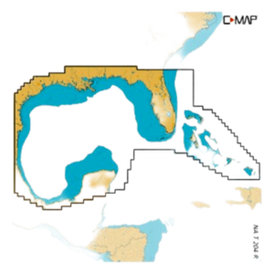 C-MAP M-NA-T-204-R-MS – Carta Náutica Digital / Mapas Vectoriales Completos / Batimetría 1 Pie / Integración Simrad NSX / Relieve 3D / Modos Día y Noche / 12 Meses Actualizaciones