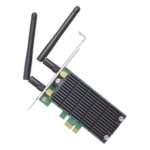 TP-LINK ARCHERT4E – Adaptador PCI Express Wi-Fi / Doble Banda AC1200 / 2.4 y 5 GHz / 2x2 MU-MIMO / Antenas Desmontables 2 dBi / Perfil Bajo y Completo