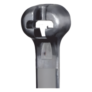 PANDUIT BT7LH-C0 – Cincho de Nylon 6.6 / 620 mm (2,034.1 ft) largo x 7 mm ancho / Bloqueo de Acero Inoxidable / Resistente a UV / Exterior e Interior / Paquete 100 pz