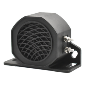 EPCOM X70B – Alarma de Reversa Vehicular / 105±3 dB / 12-80 Vcc / IP67 / 70 mm / Soporte Universal