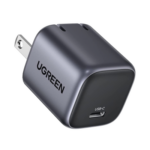 UGREEN 90902 – Cargador de Pared USB-C / 20 W / GaN II / Power Delivery 3.0 / Quick Charge 4.0 / Enchufe Plegable / 100-240 V
