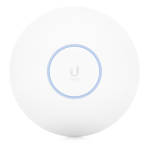 UBIQUITI U6-PRO – Access Point / WiFi 6 / Doble banda / 5.3 Gbps / 4x4 MU-MIMO / 140 m (460 ft) / 350+ clientes / PoE 802.3af