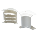 PANDUIT T70ICIW – Esquinero Interior para Canaleta / PVC Rígido / Doble Cara / Radio de Curvatura 1 in / UL94V-0 / Blanco Mate