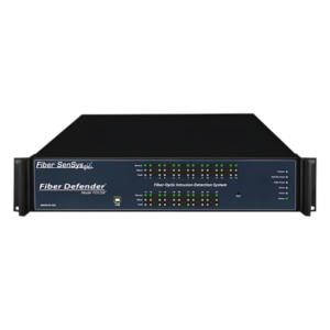 OPTEX FD-525R – Sensor de Seguridad Perimetral por Fibra Óptica / Hasta 25 Zonas / 0 a 800 m (2,625 pies) de Protección / Rack 19" 2U