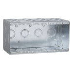 RACO HUB-698 – Caja Multigang / 4 Gangs / 3-1/2 Pulgadas (8.89 cm) / 24 Entradas 1/2-3/4 Pulgadas (1.27-1.91 cm)