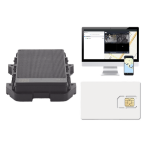 JIMIIOT LL303KIT2 – Rastreador GPS 4G / Panel Solar Integrado / IP67 / Batería 10000 mAh / Alertas de Manipulación / Instalación Magnética