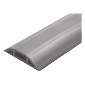 THORSMAN FLEXIDUCTHO-GY – Canaleta flexible de piso / PVC autoextinguible / 100kg carga / 305mm² / 2.5m (8.2ft) / -20°C a +80°C