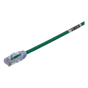 PANDUIT UTP28X8INGR – Cable de Parcheo UTP / Cat6A / 28 AWG Diámetro Reducido / CM-LSZH / 0.67 pies (8 pulgadas) / Verde