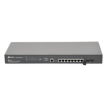 TP-LINK TL-SG3210XHPM2 – Switch Administrable L2+ / 8 Puertos PoE+ MultiGigabit 2.5G / 2 Puertos SFP+ 10G / Presupuesto PoE 240W / Rendimiento 80 Gbps / Montaje en Rack