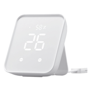 SWITCHBOT SWITCHBOTHUB2 – Controlador Hub IoT / IR Universal / Wi-Fi y Bluetooth / Alcance 120 m (393.7 ft) / Sensor Temp/Humedad / Matter Ready