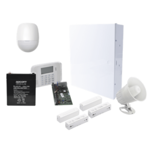 HONEYWELL HOME RESIDEO VISTA48WIRES – Kit de alarma cableada / panel de 8 zonas + 40 inalámbricas / 3 particiones / AlarmNet IP y celular / Total Connect 2.0