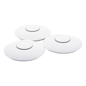 UBIQUITI UAP-NANOHD-3 – Paquete de 3 Access Point UniFi 802.11ac Wave 2, MU-MIMO4X4 con antena Beamforming, hasta 1.7 Gbps, para interior PoE 802.3af, soporta 200 clientes, No incluyen PoE&acute;s