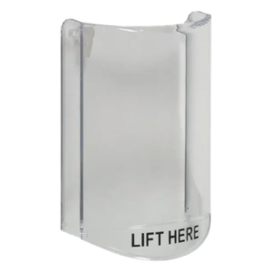 STI STI-6517 – Cubierta Protectora / Policarbonato Superresistente / Sin Alarma / Montaje por Pestañas / 135x89x45 mm / -40 a 49°C