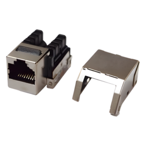 LINKEDPRO BY EPCOM LP-KJ-530 – Módulo Jack Keystone / Cat5e Clase D / STP Blindado Metal / Terminación 110 / 90°