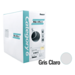 PANDUIT NUC6C04IG-ME – Bobina de Cable UTP / Cat 6 / 24 AWG / 305 m (1000 ft) / 4 Pares / PVC CM / Cobre Sólido