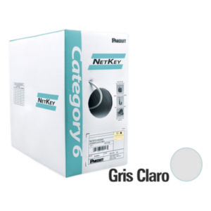 PANDUIT NUC6C04IG-ME – Bobina de Cable UTP / Cat 6 / 24 AWG / 305 m (1000 ft) / 4 Pares / PVC CM / Cobre Sólido