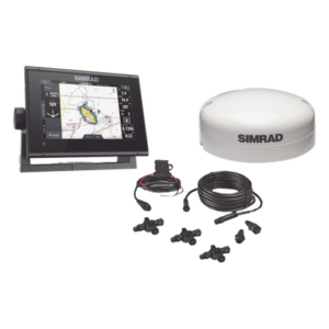 SIMRAD GO7-GPSKIT – Kit de pantalla multifuncional / Pantalla táctil 7' / NMEA2000 / Antena GPS GS25 / IPX7 / Radar 3G/4G/Halo