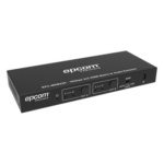 EPCOM PROAUDIO EPC-MXB22A – Matriz HDMI / 2x2 / 4K2K@60Hz / HDR / YCbCr 4:4:4 / 18 Gbps / Extractor de Audio / HDCP 2.2