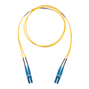PANDUIT F92ERLNLNSNM008 – Jumper de Fibra Óptica / Monomodo OS2 9/125 / LC-LC Dúplex / OFNR Riser / 8 m (26.25 pies) / Amarillo