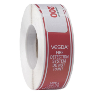 XTRALIS E700-SP-DCL – Etiqueta de Punto de Muestreo / Estilo Envolvente / 200 Unidades / Material Industrial / Superficies Planas