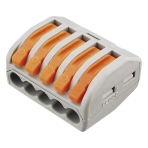 EPCOM POWERLINE CON-1006 – Conector de Distribución Eléctrica / 1 Entrada 4 Salidas / 250V 32A / 12AWG-28AWG / 2.6 x 2.1 x 1.5 cm (1.02 x 0.83 x 0.59 in)