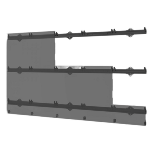 PEERLESS LEDUNVS-5X5 – Sistema de Montaje para Videowall LED / 5x5 Paneles / Carga 284.1 kg (625 lb) / Ajuste de Precisión Dual / Aluminio Anodizado / Hasta 135" 3.05 x 1.69 m (10 x 5.5 ft)