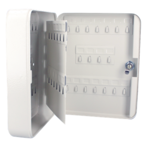 LOCK SYS-CLL-36 – Caja para llaves / 36 llaves / Acero calibre 22 / Cerradura de latón / 6.3 x 7.9 x 3.0 pulgadas