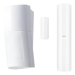 OPTEX QXI-R-W-HKV – Detector PIR de Exterior / 120° / 12 m (40 ft) / Inalámbrico 433 MHz / 2 Zonas Cableadas / Montaje 0.8-2.7 m (2.6-8.9 ft)