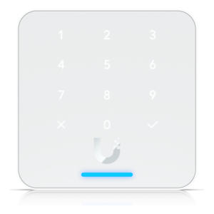 UBIQUITI UA-G3-FLEX-W – Lector de Acceso IP / Teclado Capacitivo 12 Botones / NFC 13.56 MHz / BLE 4.1 / PoE / IP55 / -30 a 60°C