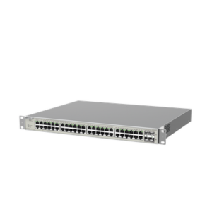 RUIJIE RG-NBS5200-48GT4XS-UP – Switch Administrable Capa 3 / 48 Puertos Gigabit PoE+ / 4 SFP+ 10Gb / 176 Gb/s / 740W PoE / Protección 6 kV