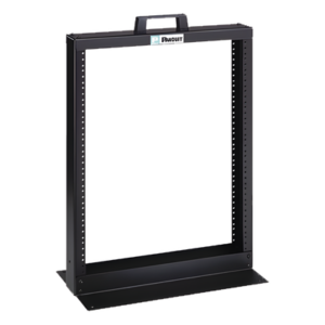PANDUIT R2P26 – Rack de Dos Postes / 13 Unidades de Rack / 19 in EIA-310D / Aluminio / Carga 300 lb (136 kg) / Rieles Roscados #12-24