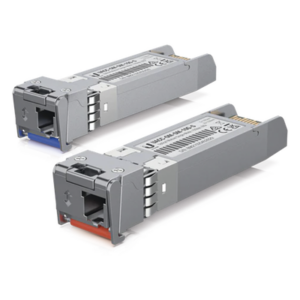 UBIQUITI UACC-OM-SM-10G-S-2 – Transceptor SFP+ / 10 Gbps / Fibra Monomodo / Alcance 10 km (32,808 ft) / Bidi LC / Rango Térmico 0°C a 70°C