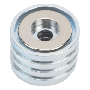 ALTRONIX MM4 – Kit de Montaje Magnético / Fuerza 26 lb (11.8 kg) / Copa 23.8 mm / Sin Taladrar / Compatible Enclosures Metálicos