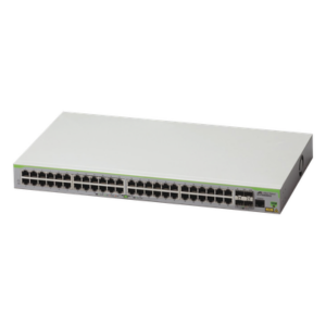 ALLIED TELESIS AT-FS980M/52-10 – Switch Administrable Capa 3 / 48 Puertos 10/100 Mbps / 4 SFP Gigabit / 17.6 Gbps / 13.09 Mpps