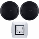 EGI AUDIO SOLUTIONS 121010H/FS2C – Kit de Audio Residencial | Mando Bluetooth EGI 121010H + Par de Bocinas de Techo BOSE FS2C | 2+2W RMS | 16Ω