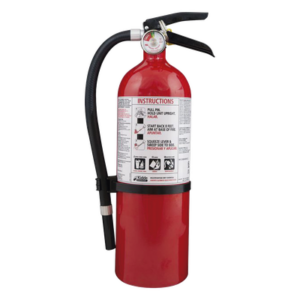 KIDDE FX210R-1 – Extintor desechable / Polvo químico seco multipropósito / 4 lb / Clase A-B-C / UL 2-A:10-B:C / Uso residencial (Living Area)