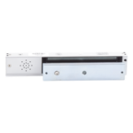 ACCESSPRO MAG600BZ – Chapa Magnética Electromagnética / 280 kg (600 lb) / Alarma Buzzer con Temporizador 5-30 s / Voltaje Dual 12/24 VDC / LED Estado / Libre Magnetismo Residual